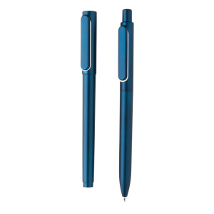 Parure de stylos X6 Couleur:Bleu
