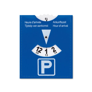 Carte de stationnement en PVC.  Couleur:Bleu