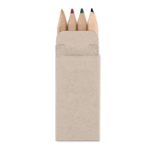 4 coloured pencils              Couleur:Beige